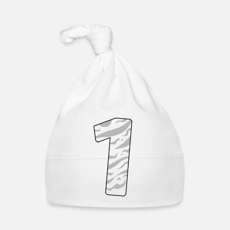 1 - Bonnet bio Bébé - blanc