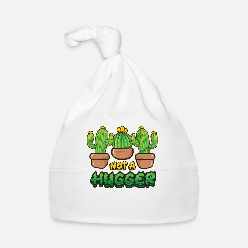 No hugging cactus Organic Baby Cap