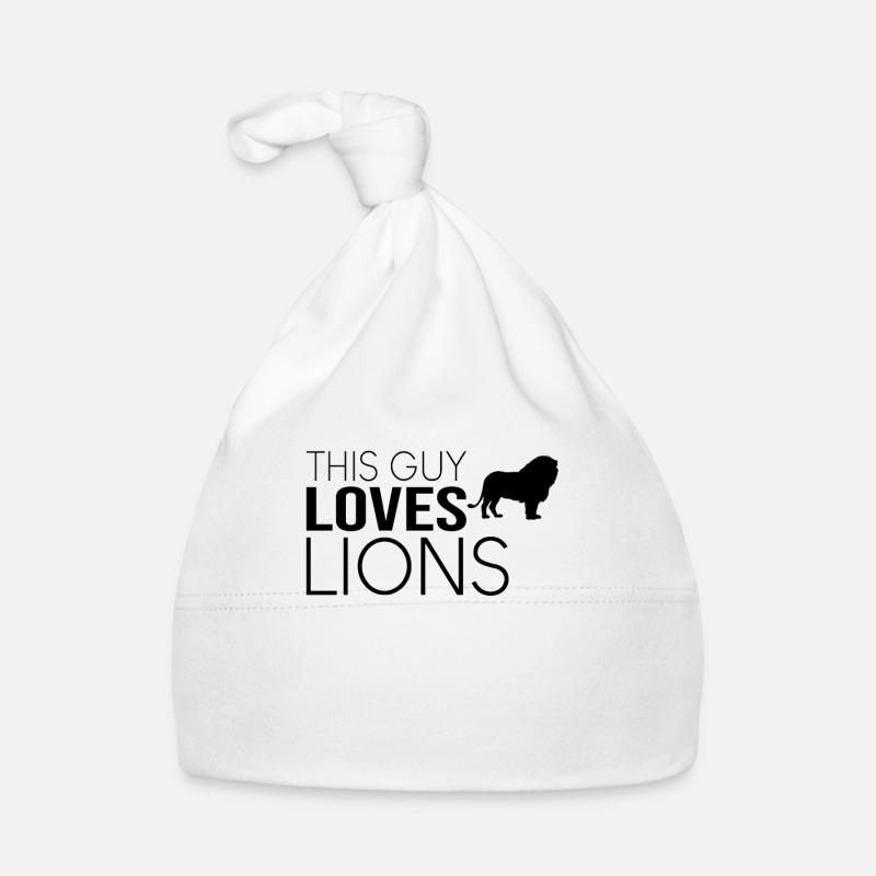 Typ Löwe Spruch Baby Bio-Mütze
