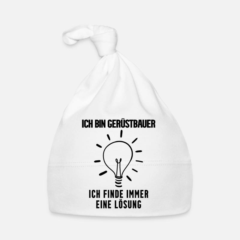 Gerüstbauer Baby Bio-Mütze