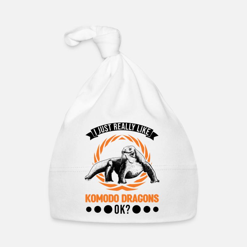 I just really like Komodo Dragons Organic Baby Cap