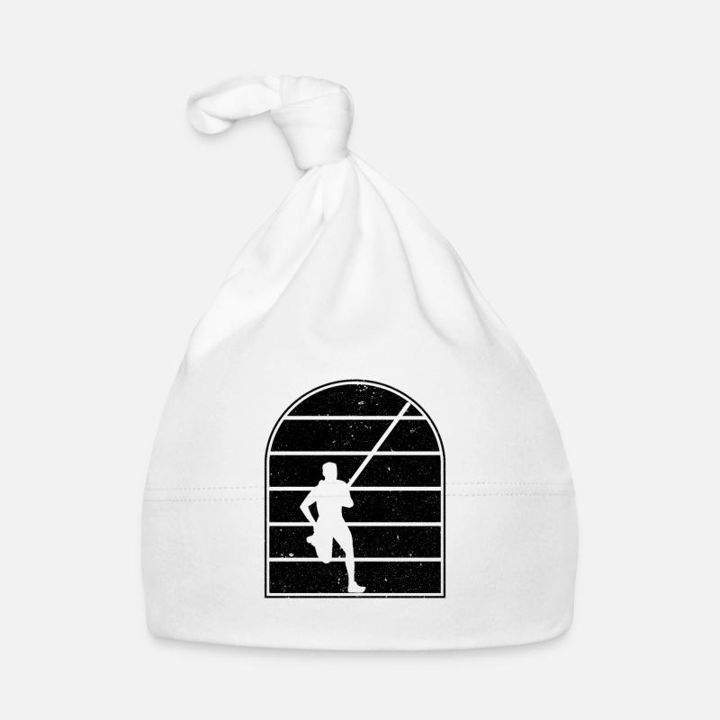 Pole vaulting Organic Baby Cap