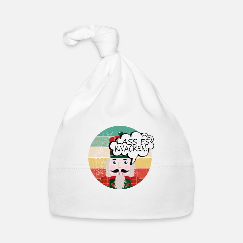 Nussknacker Weihnachten Weihnachtsgeschenk Baby Bio-Mütze