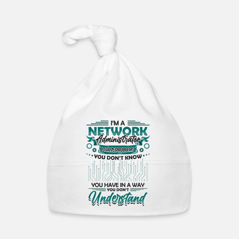Solve Problems It-support Network Administrator Organic Baby Cap