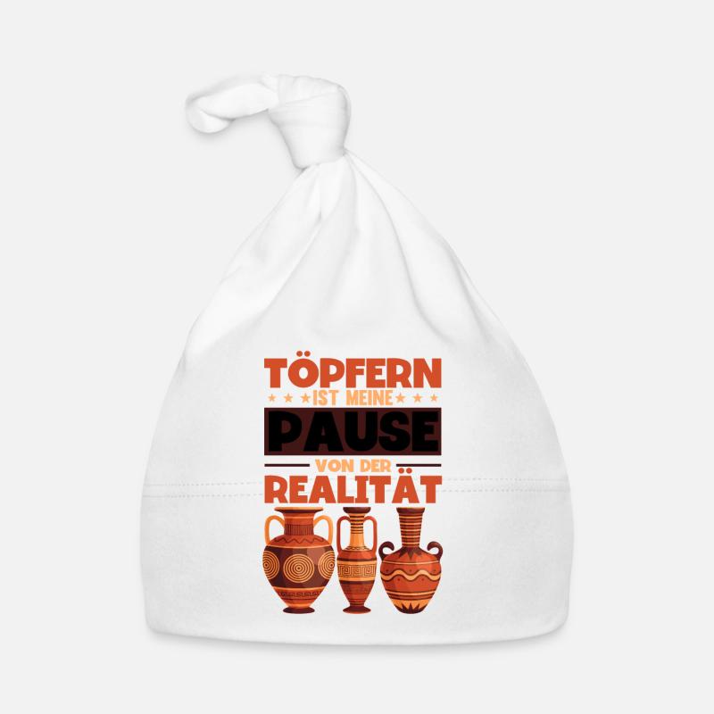 Töpfern Baby Bio-Mütze