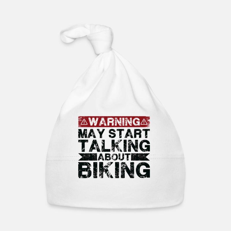 Commencez à parler de cyclisme Bonnet bio Bébé