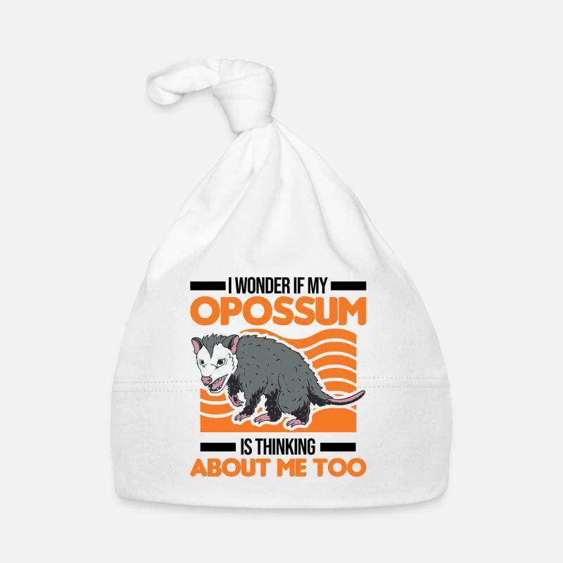 Opossum Possum Beutelratte Baby Bio-Mütze