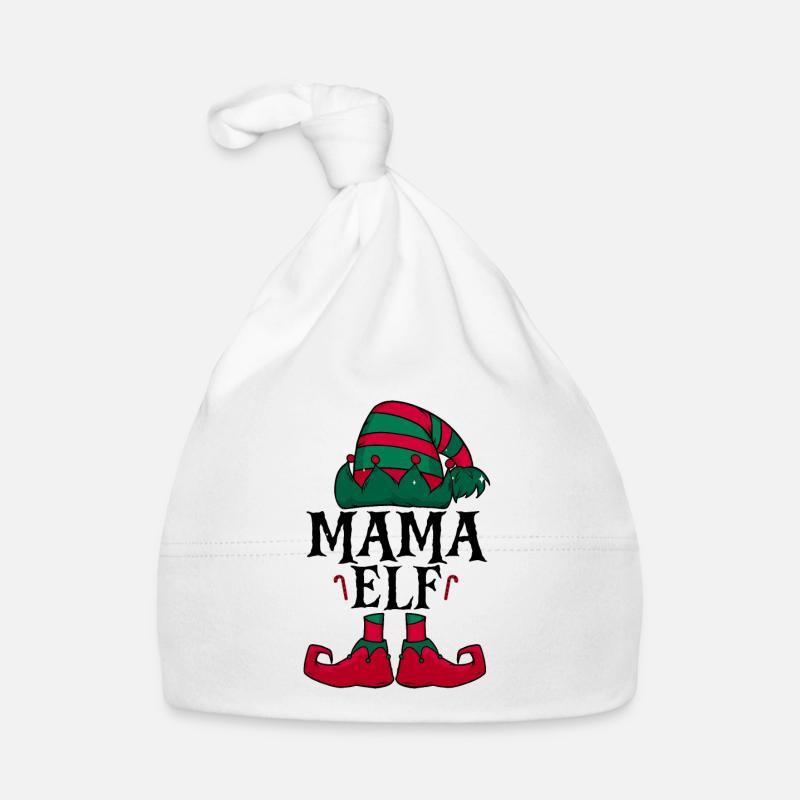 Noël Mama Elfe Bonnet bio Bébé