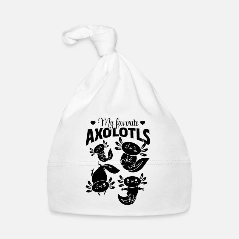 Axolotl Lover - Mes Axolotls préférés - Axolotls Bonnet bio Bébé