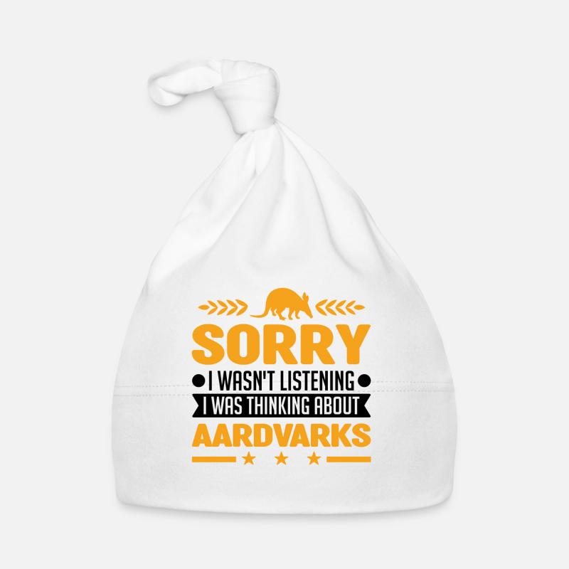 Erdferkel Geschenk Aardvark Organic Baby Cap
