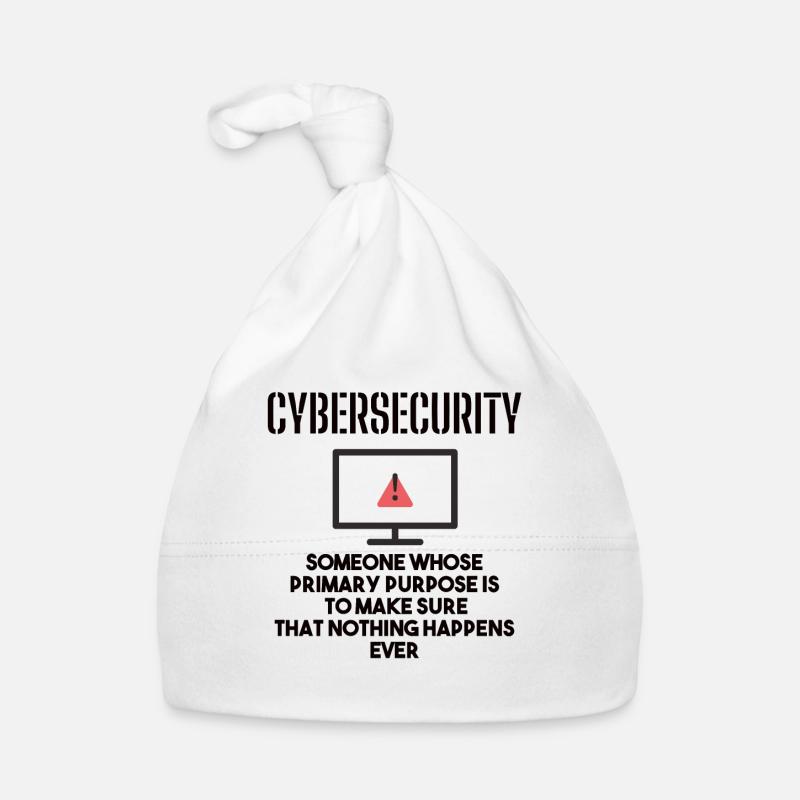 Cybersecurity - IT Security Computer Scientists Organic Baby Cap