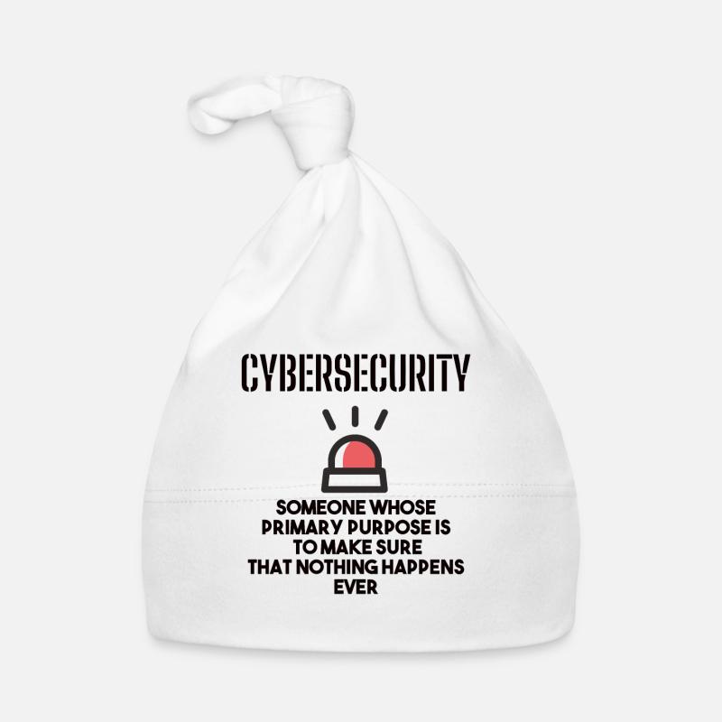 Cybersecurity - IT-Sicherheit Informatiker Baby Bio-Mütze