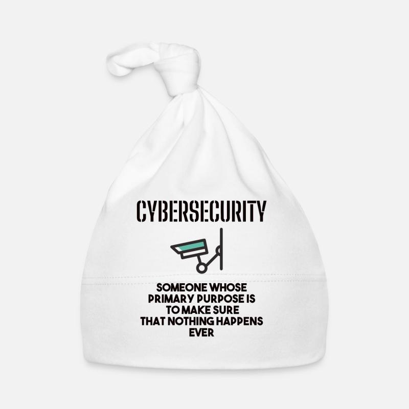 Cybersecurity - IT-Sicherheit Informatiker Baby Bio-Mütze
