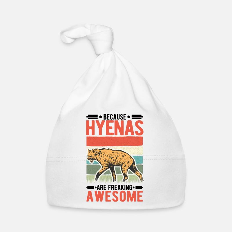 Hyäne Geschenk Erdwolf Hyena Baby Bio-Mütze