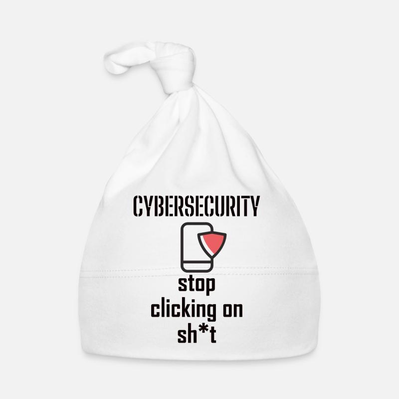 Cybersecurity - IT-Sicherheit Informatiker Baby Bio-Mütze