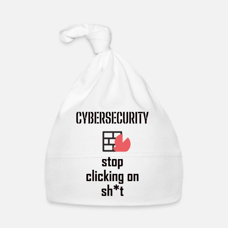 Cybersecurity - IT-Sicherheit Informatiker Baby Bio-Mütze