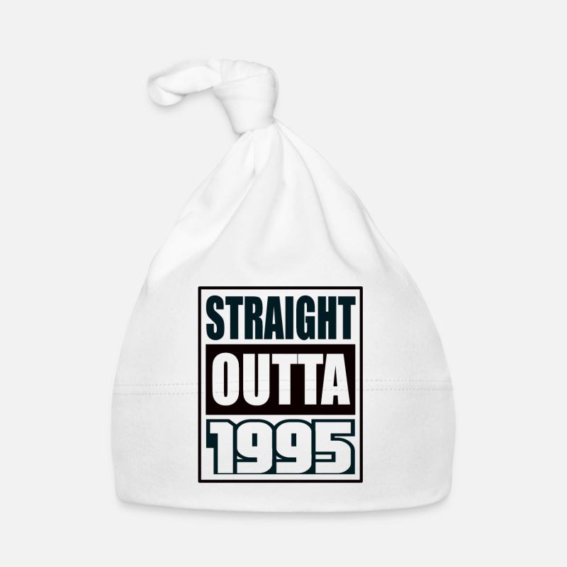 Straight Outta 1995 Geburtstag 1995 Geboren 1995 Baby Bio-Mütze