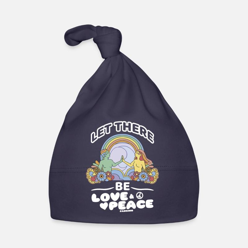 Peace Organic Baby Cap