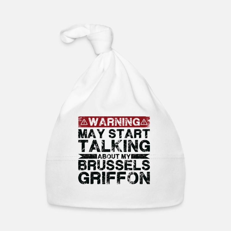 Apropos Brüsseler Griffon Baby Bio-Mütze