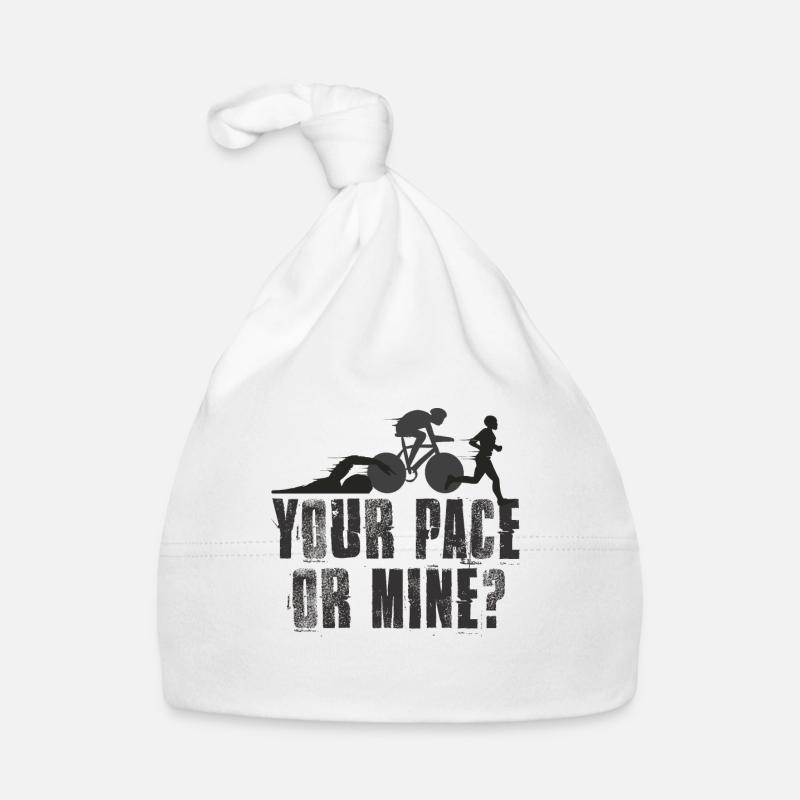Votre rythme ou mon triathlon Bonnet bio Bébé