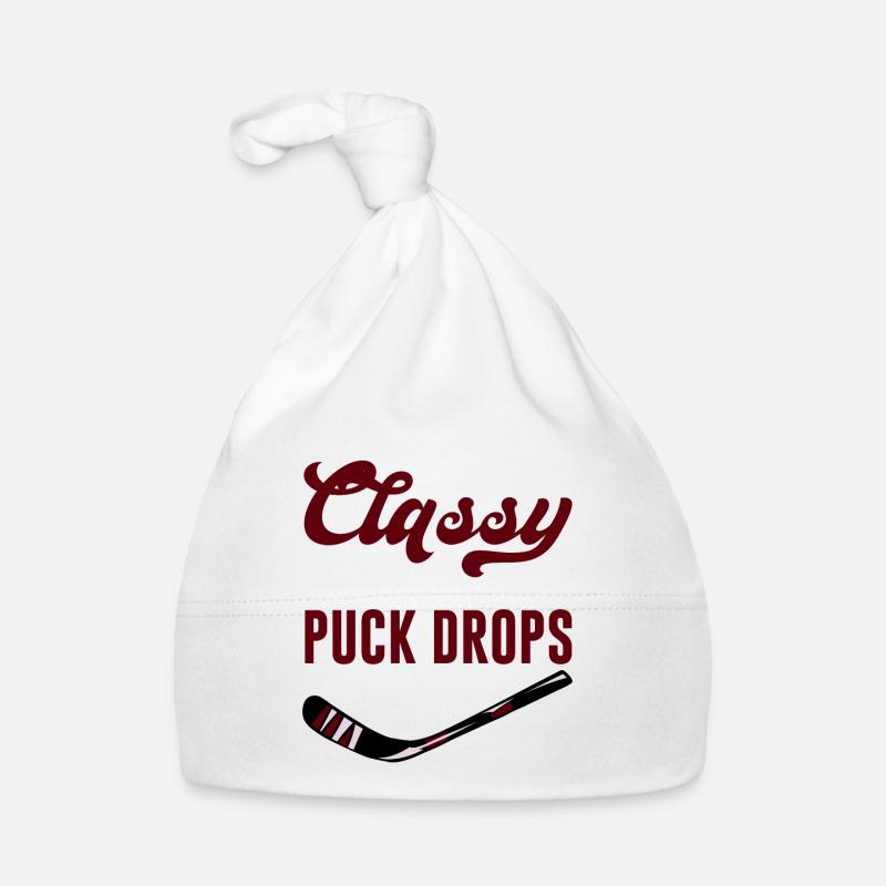 Classy Until The Puck Drops 2 Organic Baby Cap