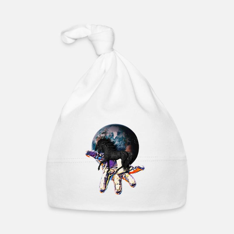 Pferd Baby Bio-Mütze