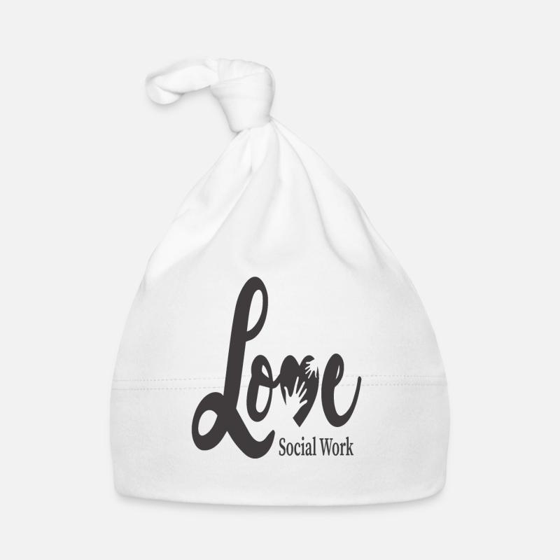 Love Social Work Organic Baby Cap
