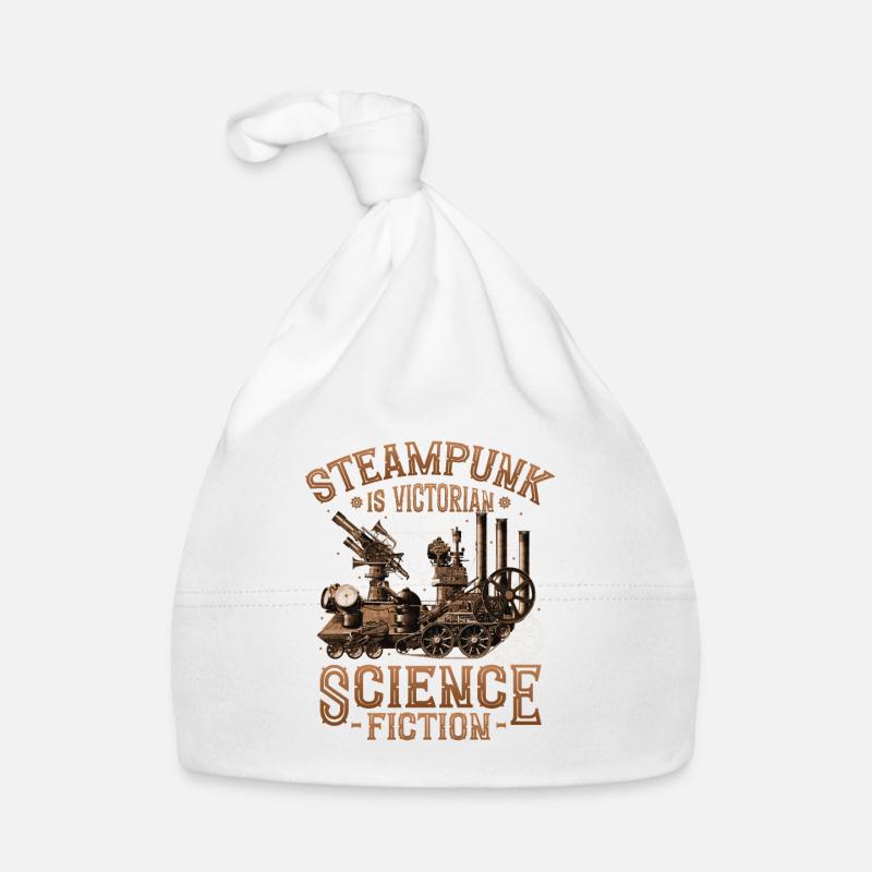 Steampunk Is Victorian Science Fiction Organic Baby Cap