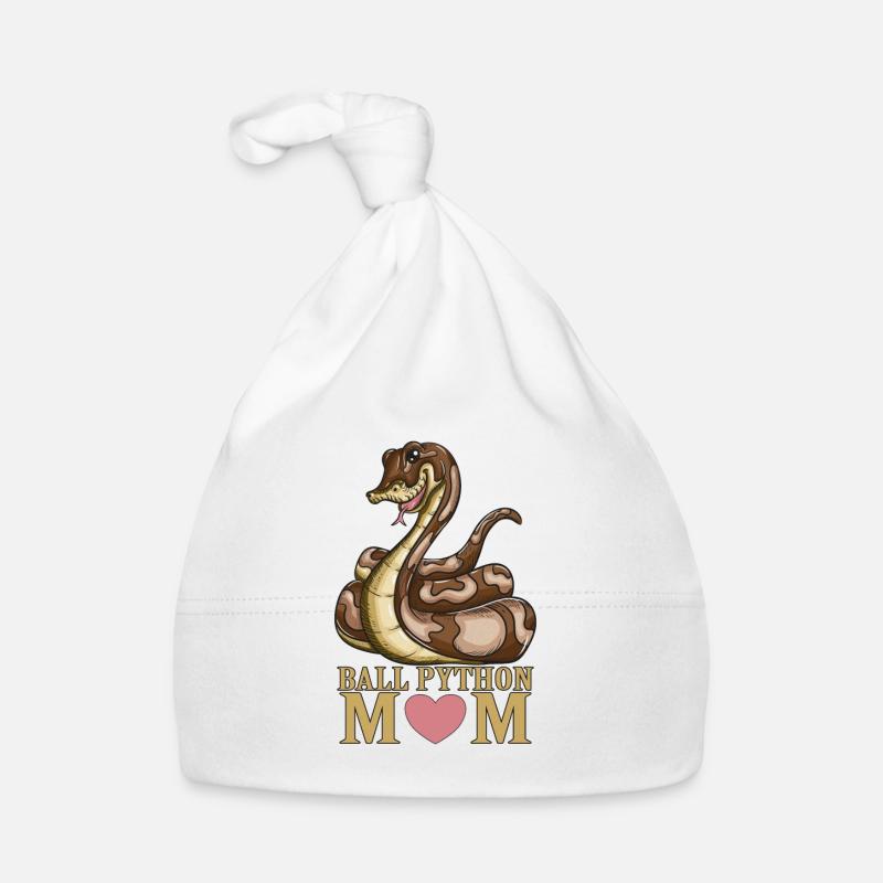 Serpent Amant Serpent Reptile Ball Python Maman Bonnet bio Bébé