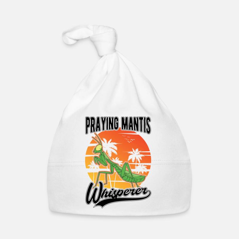Praying Mantis Whisperer Manti's Mantis Organic Baby Cap