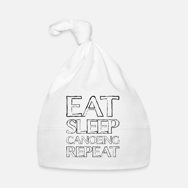 Manger du canoë de sommeil Bonnet bio Bébé