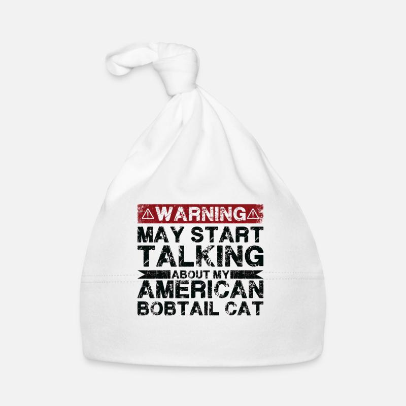 En parlant de Bobtail Cat américain Bonnet bio Bébé