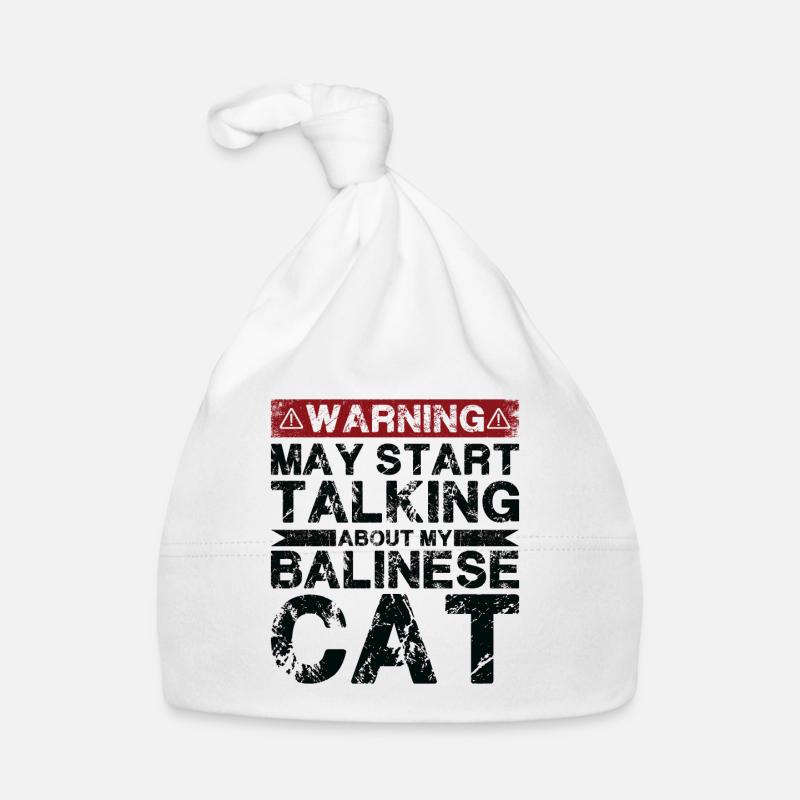 Parlez du chat balinais Bonnet bio Bébé