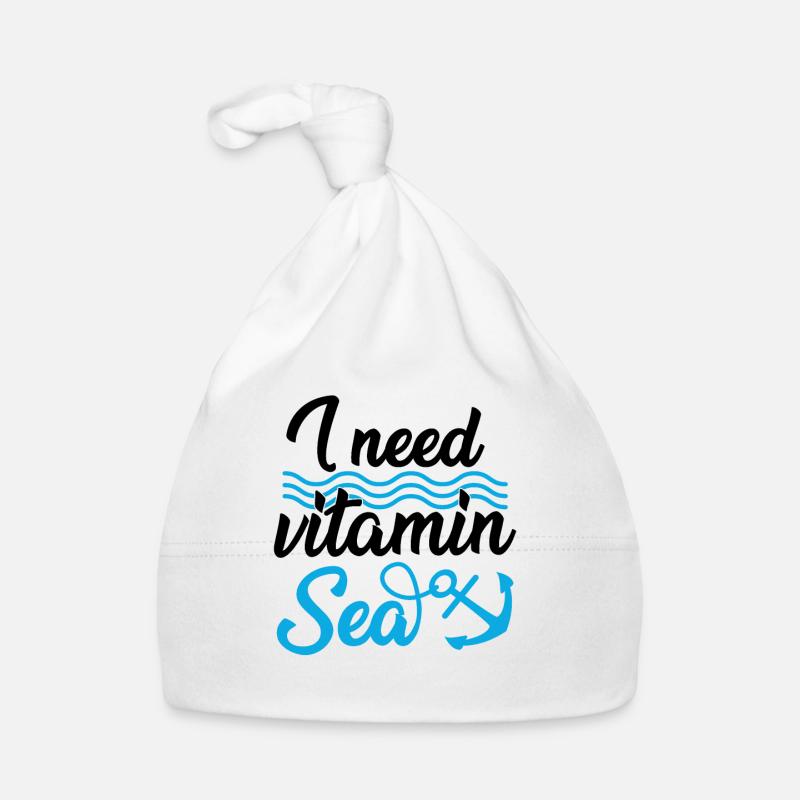 J’ai besoin de vitamines sea protection Support Bonnet bio Bébé