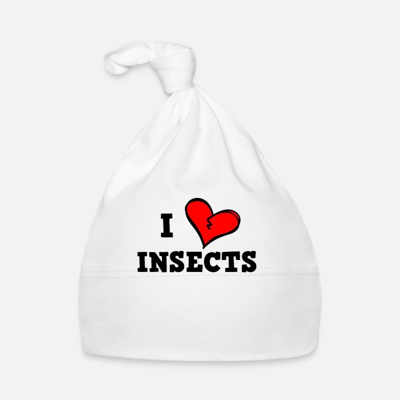 I love insects Organic Baby Cap