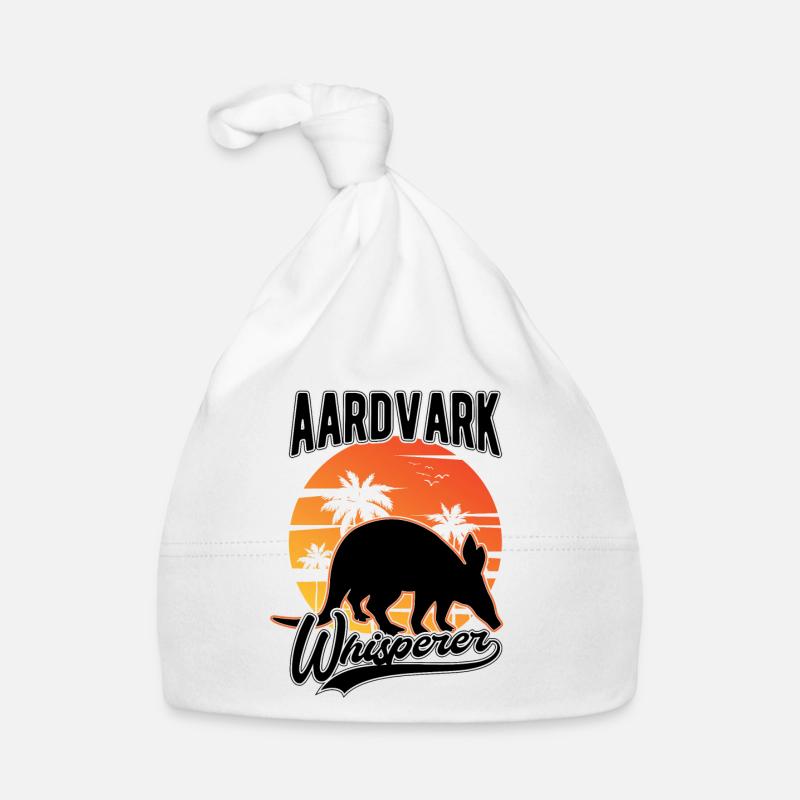 Erdferkel Flüsterer Aardvark Whisperer Baby Bio-Mütze