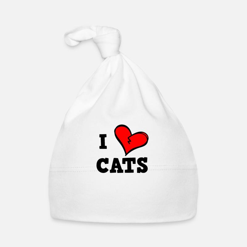 J’adore les chats Bonnet bio Bébé