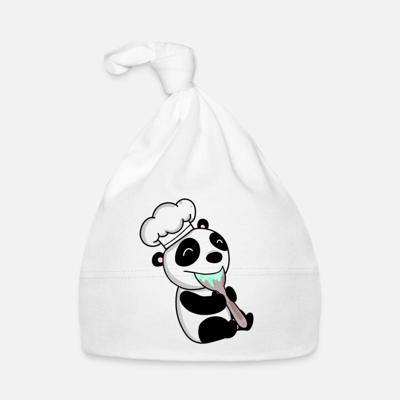 Panda Chef Mignon Bonnet bio Bébé