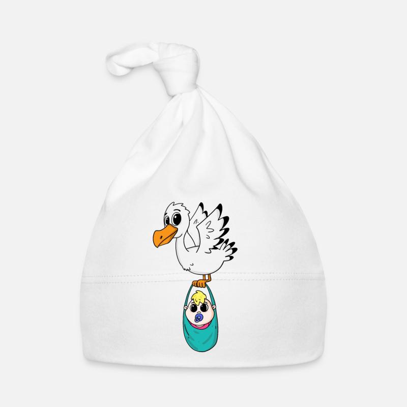 Oiseau avec grossesse de bébé Bonnet bio Bébé