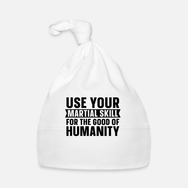 Wing Chun Use Your Martial Skill Fighters Fighter Baby Bio-Mütze