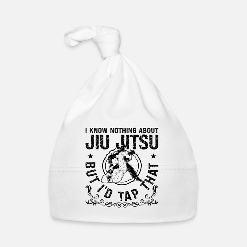 I Know Nothing Jiu Jitsu Combat Fighting Fighter Baby Bio-Mütze