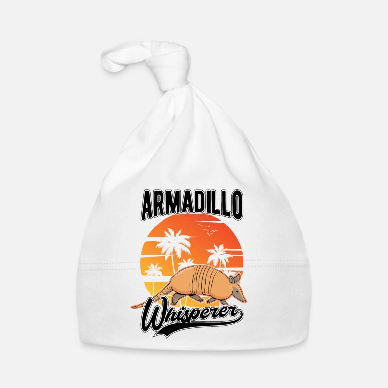 Armadillo Whisperer Gürteltier Flüsterer Organic Baby Cap