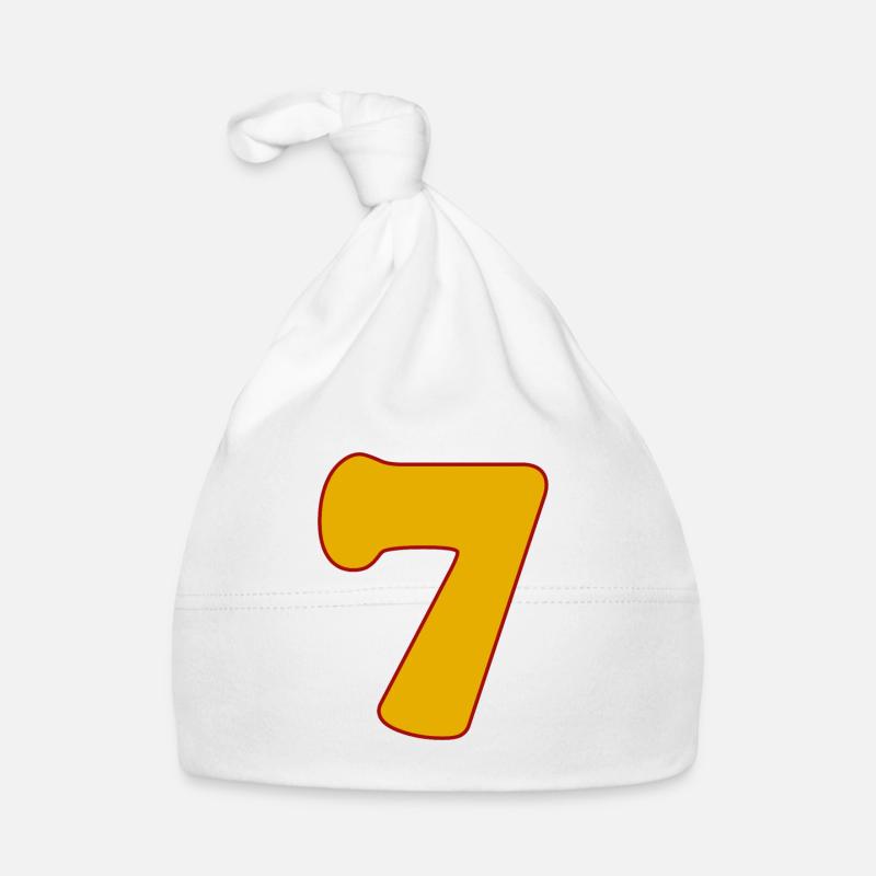 7 - Baby Bio-Mütze - Weiß