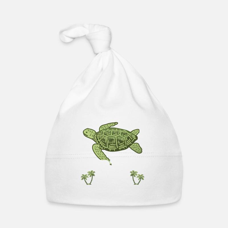 Reptile Sea Turtle Species Conservation Ocean Organic Baby Cap