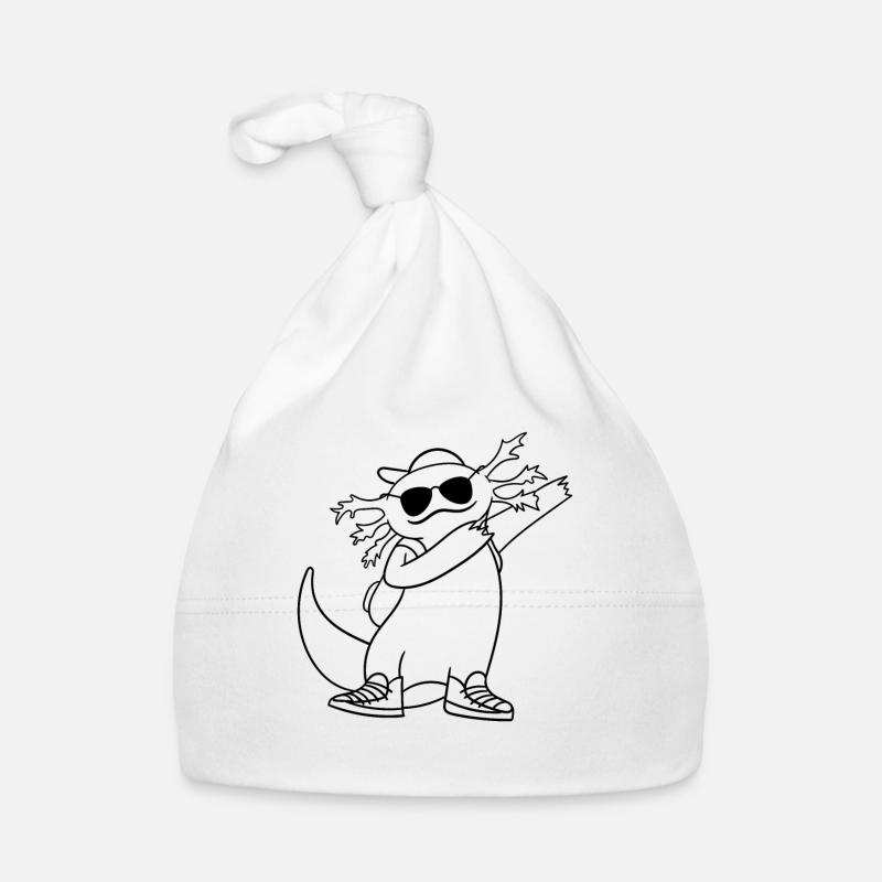 Axolotl Dancing Axolotl Dab Dance Axolotl Dabbing Baby Bio-Mütze