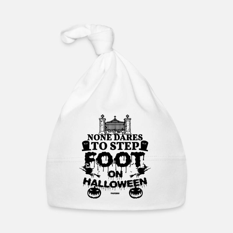 Halloween Horror Organic Baby Cap