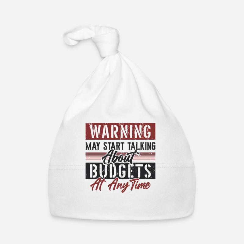 Warnung kann anfangen, über Budgets zu sprechen. Baby Bio-Mütze