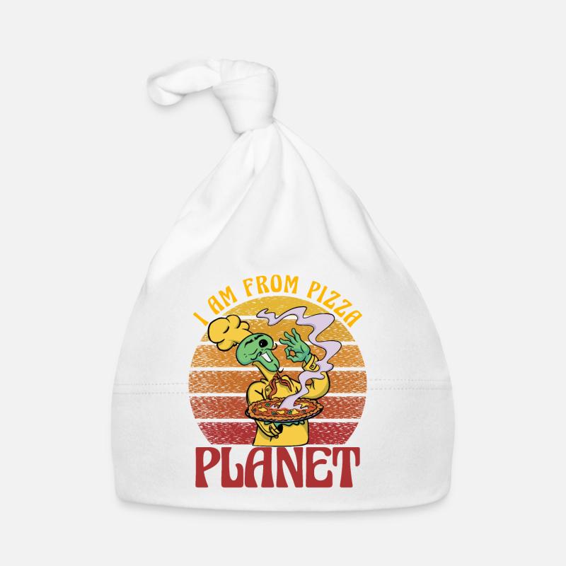 I am from Pizza Planet Baby Bio-Mütze