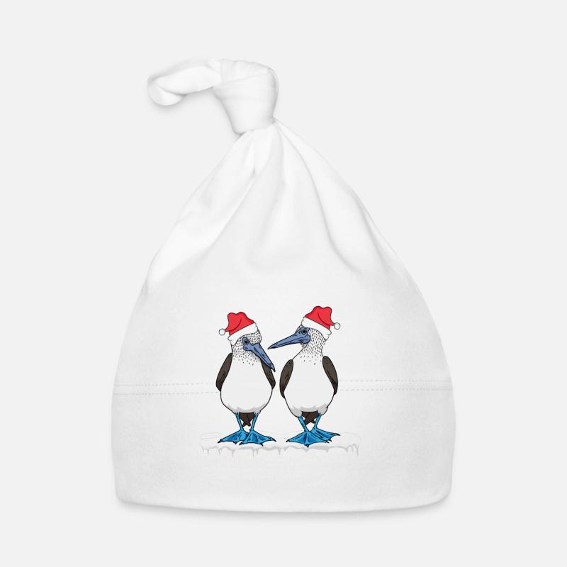 Seabirds Blue-footed Organic Baby Cap