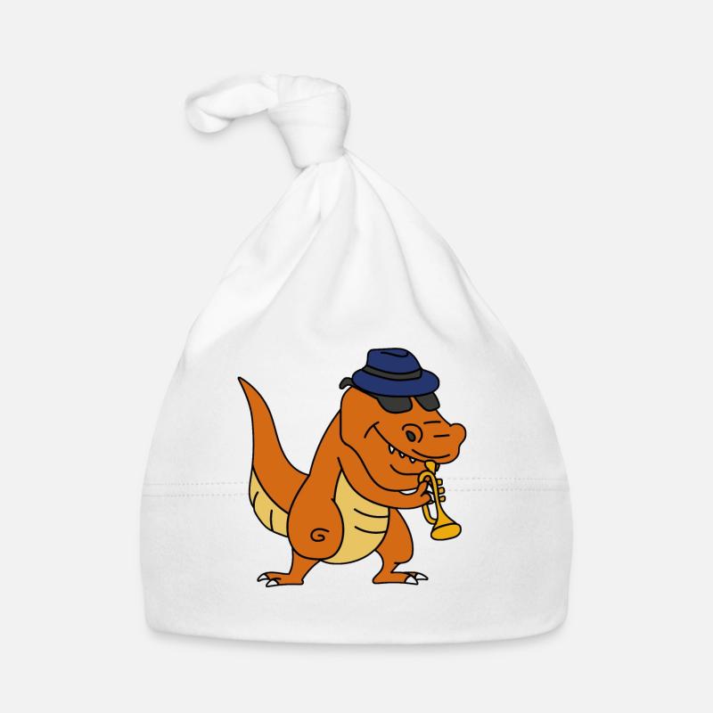 Trompettiste T Rex Jazz Bonnet bio Bébé